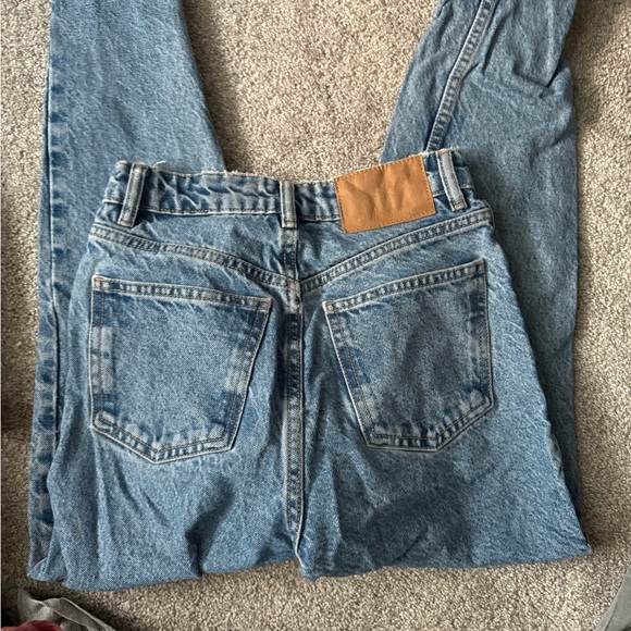 Zara Women's Denim Straight Jeans - Picture 4 of 4